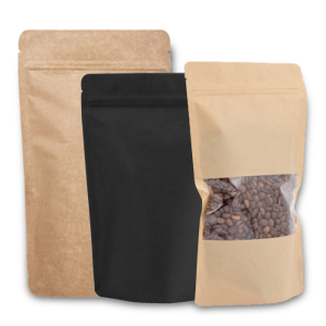 Stand-up paper pouches