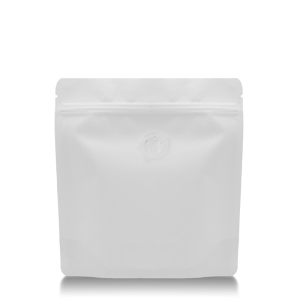 White with ziplock + valve 350 ml (100 pcs)