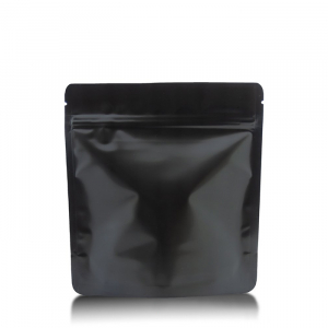 Black with ziplock 350 ml (100 pcs)